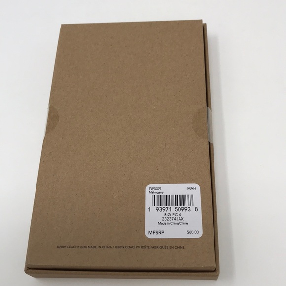 Coach iPhone X Case - Picture 2 of 3